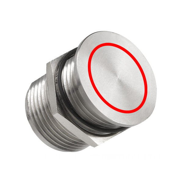 Basic Piezo Switch BPS Red Illumination